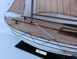 James Caird - Handmade Wooden Model Boat 6