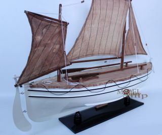 James Caird - Handmade Wooden Model Boat 9