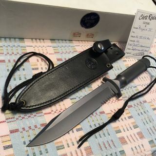 Rare Chris Reeve Knife Project Ii Knive Blade 7.  5 