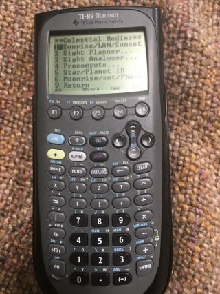marine navigation TI - 89 with Star Pilot navigation software.  State of the art. 2