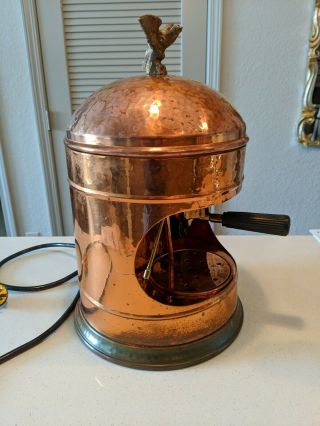 Vintage Victoria Arduino Venus Espresso Maker machine Copper 5