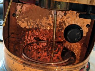 Vintage Victoria Arduino Venus Espresso Maker machine Copper 7