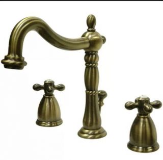 Kingston Brass Vintage Brass Bathroom Faucet Kb1973ax
