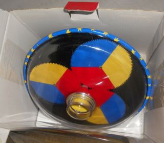 Schylling Color Changing Tin Spinning TOP w/Humming Sound MIB Retro 3