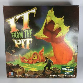 Vintage 1992 Milton Bradley - It From The Pit - Board Game - 100 Complete