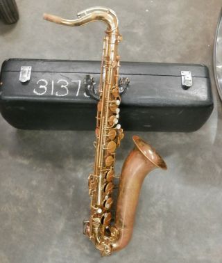 Vintage 1948 The Buescher Aristocrat Big B Tenor Sax Saxophone