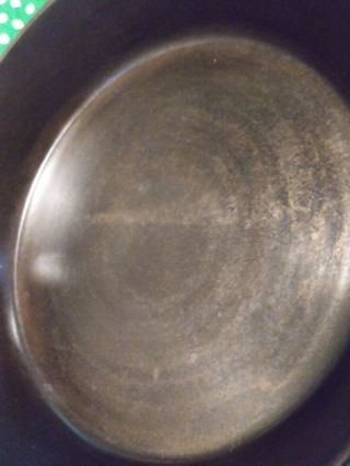 HTF antique No.  7 WAPAK Cast Iron skillet cookwear With Indian head Logo 6