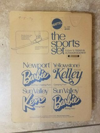 RARE The Sports Set Yellowstone Kelley Barbie 3