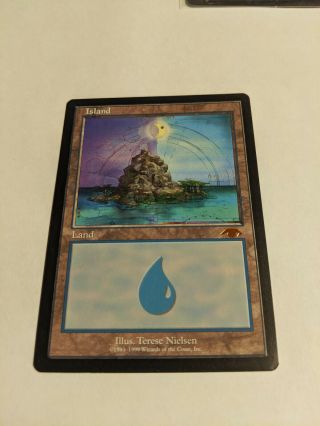 1x Guru Island - - Extremely Rare - Magic The Gathering Mtg