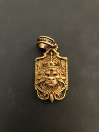 Collectable Brass Lion King Pendant Accessories