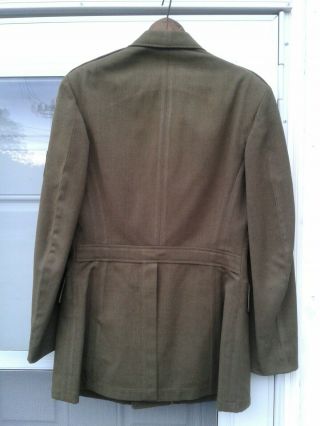 2 WW2 DRESS JACKETS NAMED TO HERO RICHARD A.  CUMMINGS VERY LARGE IN SIZE 5