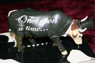 Cow Parade Figure " Once Upon A Time Edition " Substitute Box