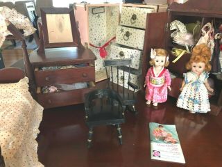 Vintage Ginny Doll & Miniature Madame Alexander Clothes,  Accessories& Furniture