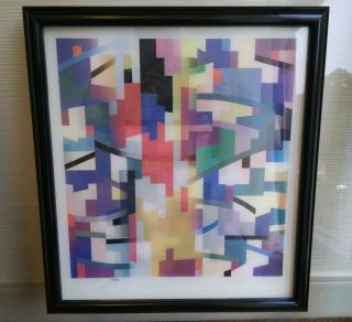 VERY RARE Yaacov Agam Color Agamograph Signed & Numbered 18/99 4