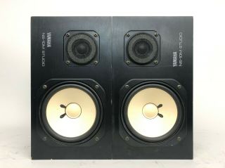 Yamaha NS - 10M Studio Vintage Monitor Speakers (Matching Pair) Work Perfectly 6