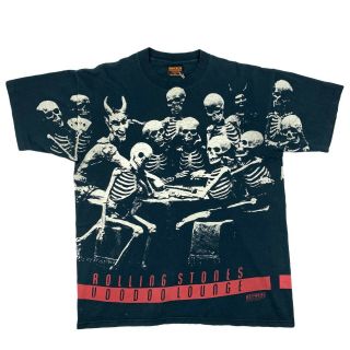 Vintage Rolling Stones Voodoo Lounge Shirt 1994 Skeletons Brockum Mens Xl