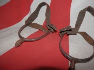 Ww2 Japanese Army Spur For Officers.  Very Good.