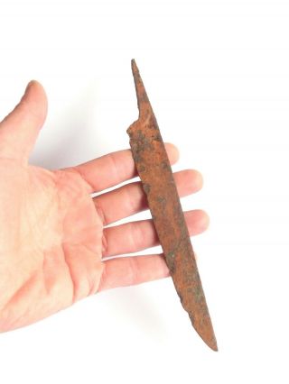 Well Preserved Long Celtic Fighting Knife - Hallstatt Culture 700 Bc ^