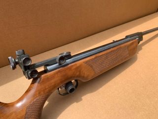 RARE Weihrauch HW55M Pellet match air Rifle hw55 hw 55 target Olympic peep sight 7