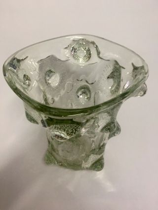 Rare monumental Murano Glass Barovier “a mugnoni” Vase 5