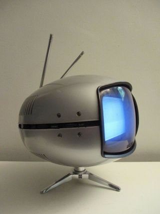 Attention Earth People I Am A Rare Space Age Panasonic Orbitel Tr 005 Television