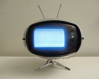 Attention Earth People I am a RARE Space Age Panasonic Orbitel TR 005 Television 4