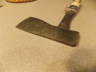 Vintage R.  H.  Ruana Bonner Montana Stag Handle Hatchet 9 - 1/2 