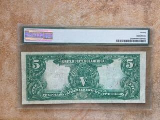 1899 $5 SILVER CERTIFICATE CERTIFIED PMG VF - 20 INDIAN CHIEF RARE OLD PAPER MONEY 3