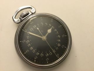 Vintage Hamilton Military Pocket Watch Gct An5740 Cal 4992b Parts Repair