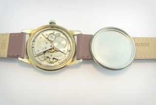 Vintage,  eye - catching TITONI AIRMASTER /FELCA/ Date.  21 Jewels.  60 ' s.  SWISS. 7