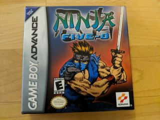 Ninja Five - O (gameboy Advance),  Rare Grail