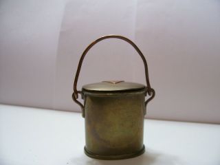 Antique Bronze silver Match Dispenser Striker Safe Vesta France c1870s Victorian 10