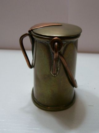 Antique Bronze silver Match Dispenser Striker Safe Vesta France c1870s Victorian 8