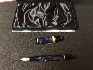 Montblanc Fountain Pen Edgar Allan Poe Limited 17000 18k M Rare