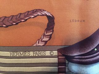 VINTAGE HERMES - PARIS SCARF 8