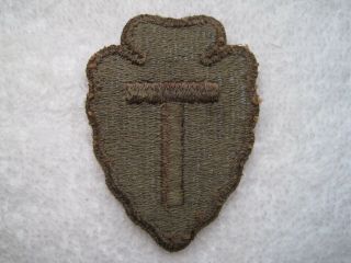Greenback Us Army Wwii 36th Infantry Division Authentic Worn Patch