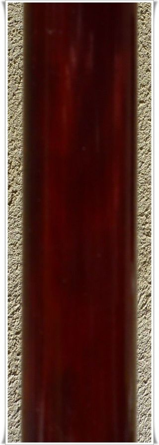 Art Deco Cherry Amber Bakelite Stick Block for Marbled Bead Necklace 344 grams 4