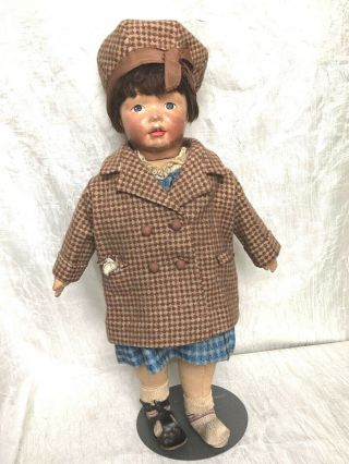 All Antique Kamkin Doll w Swivel Head by Louise Kampes 19 