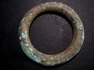 Very Rare Type Choice Bronze Proto Money Piece,  Large Ring Shape,