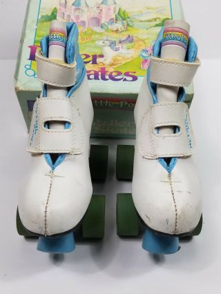 rare Vintage Hasbro 1985 My Little Pony Skydancer roller skates Kids Size 11 J 5