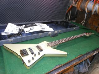 Rare Vintage Ibanez Db800 Destroyer Bass 4 String Bass Guitar Japan W/ Case Tags
