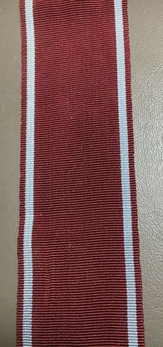 World War Two Polish Ribbon For The Cross Of Merit - Approx.  10 Meters