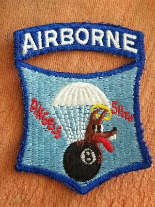 Wwii Us Army 511th Abn Airborne Infantry Regiment Patch No Glow 100 Real