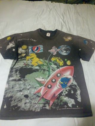 Vintage Standing On The Moon Grateful Dead T - Shirt