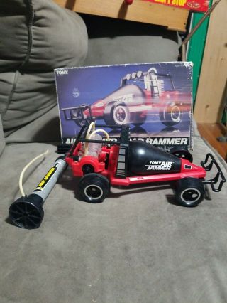 Vintage 1980 Tomy Air Jammer Road Rammer Classic Toy