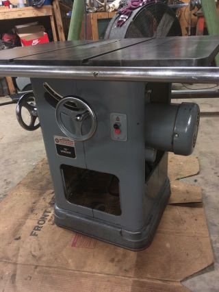 Vintage Delta 10” Table Saw Model 34 - 450 5