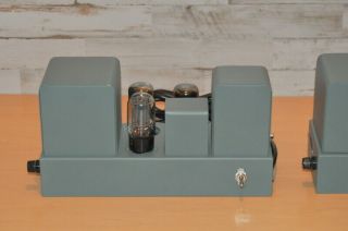 Vintage Audiophile Monoblock Quad II Tube Amplifier Pair 7