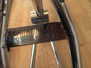 old school vintage bmx Pre serial Hutch Pro Racer frame forks, 11