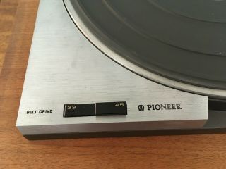 Vintage Pioneer PL - 41 Stereo Phonograph Record Player Turntable 5