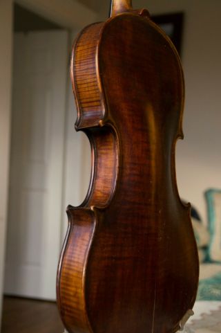 No Label Old Antique Vintage Violin Violin 4/4 Fiddle Geige